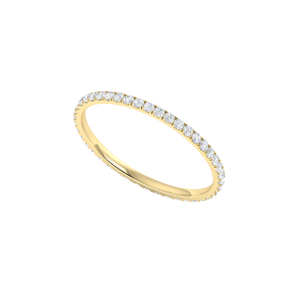 Endura Diamond Band in 18k Yellow Gold (0.362 cts)