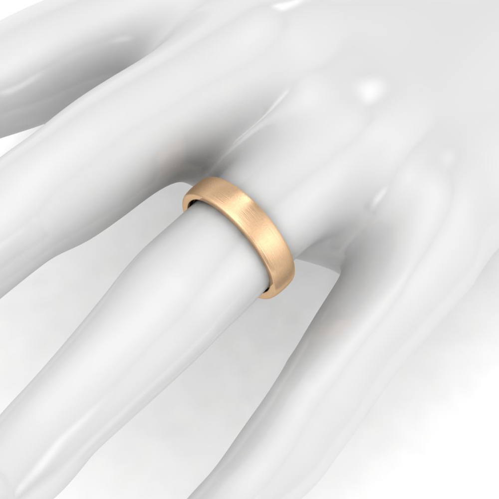 Rose Gold Wedding Band