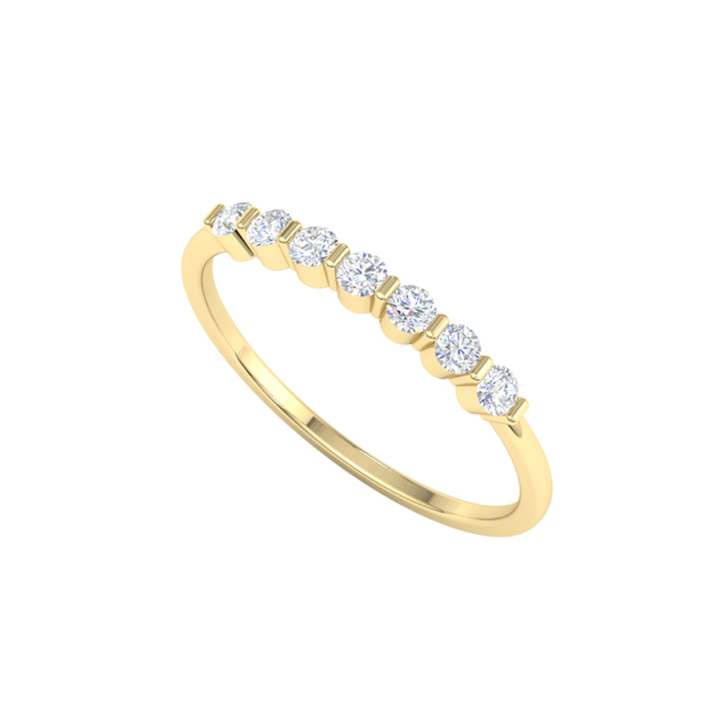 Exquisite Diamond and Gold Band