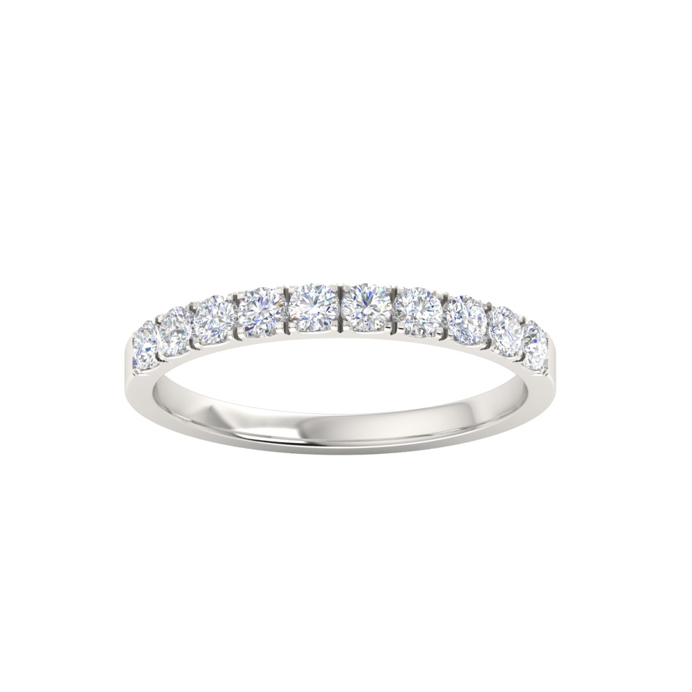 Petite  Diamond Wedding Ring