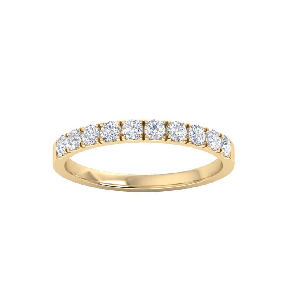 Petite  Diamond Wedding Ring