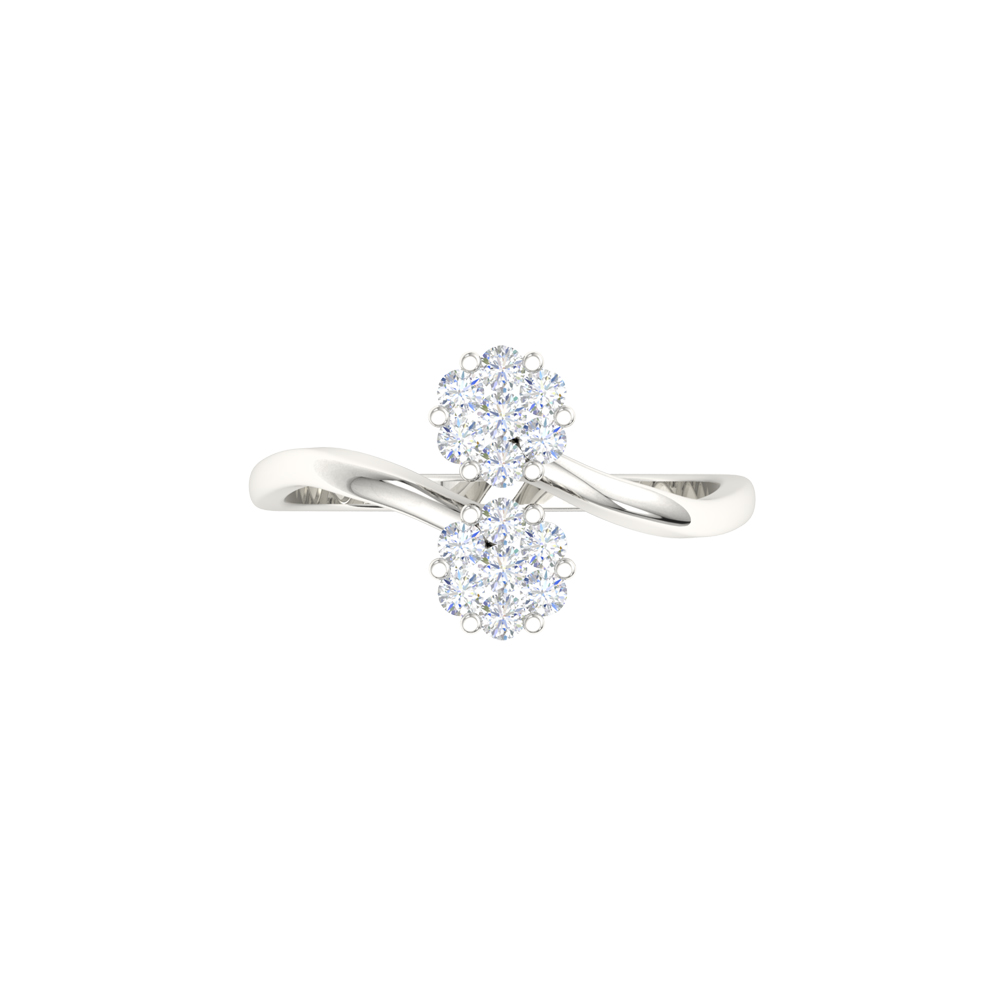 Duo Seven Stones Diamond Ring