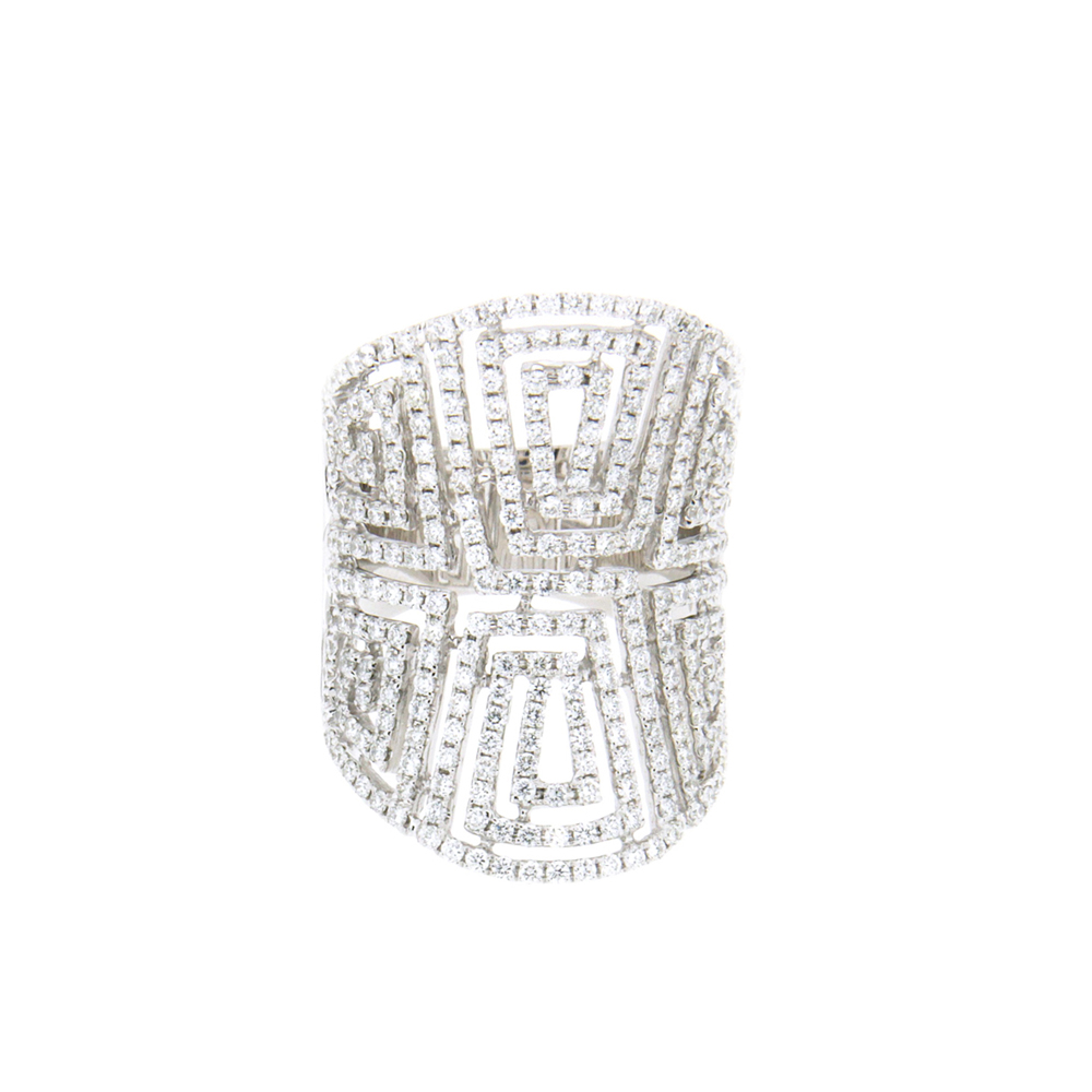 Imperial White Diamond Ring