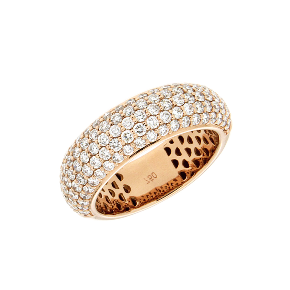 Zayn Diamond And Rose Gold Ring