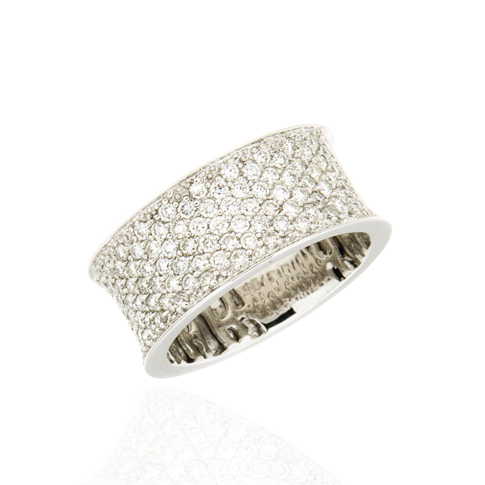 White Shine Diamond Ring