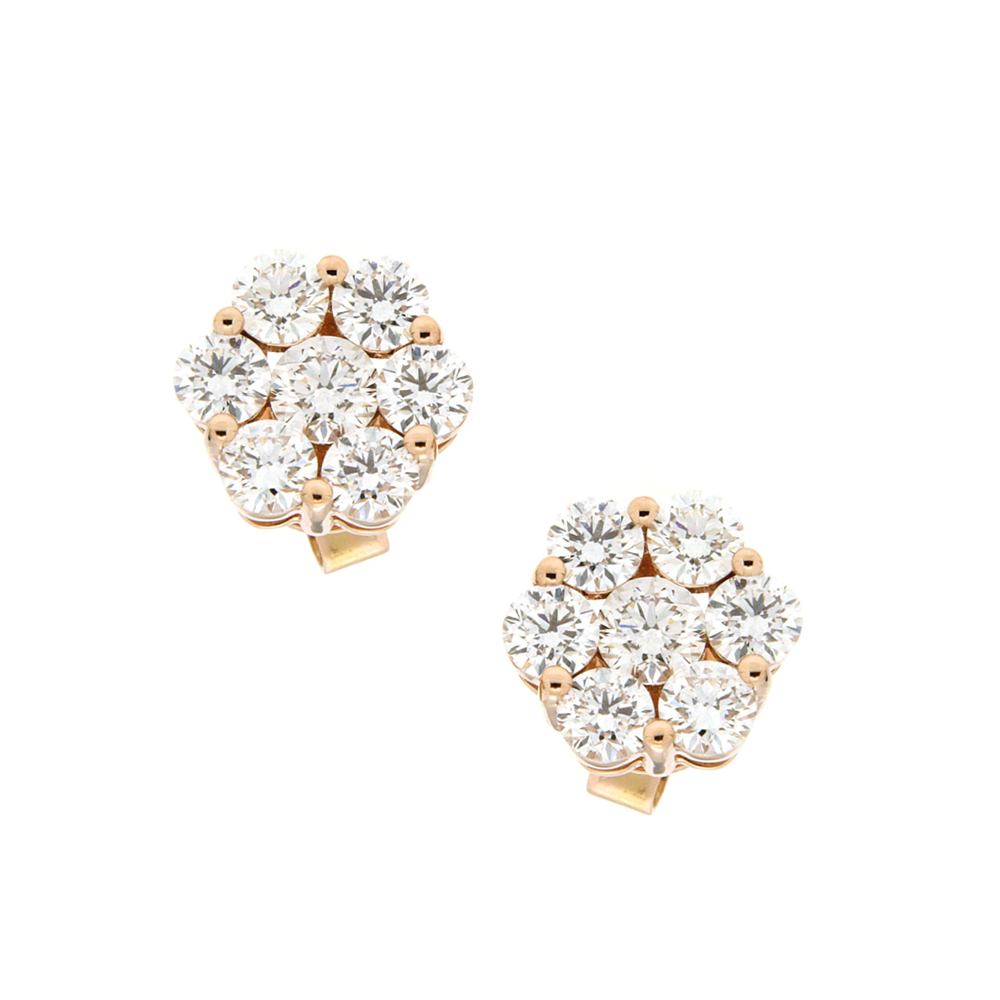 Seven Diamond Stud Earrings