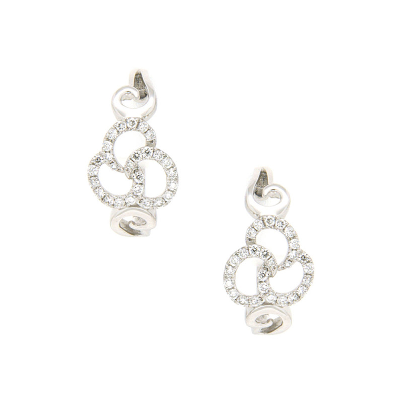 Borromean Diamond Earrings