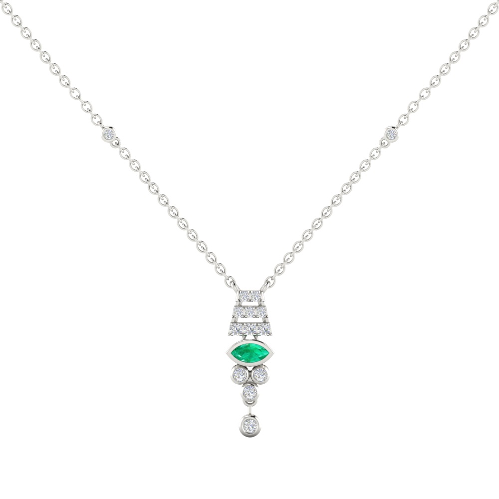 Elegant Chandelier Drop Necklace
