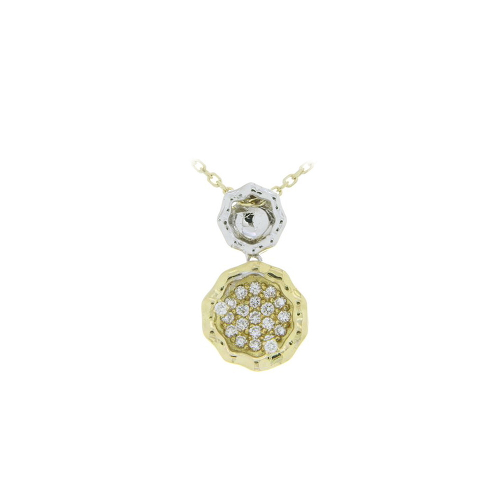 Generic Necklace in Gold And Diamonds