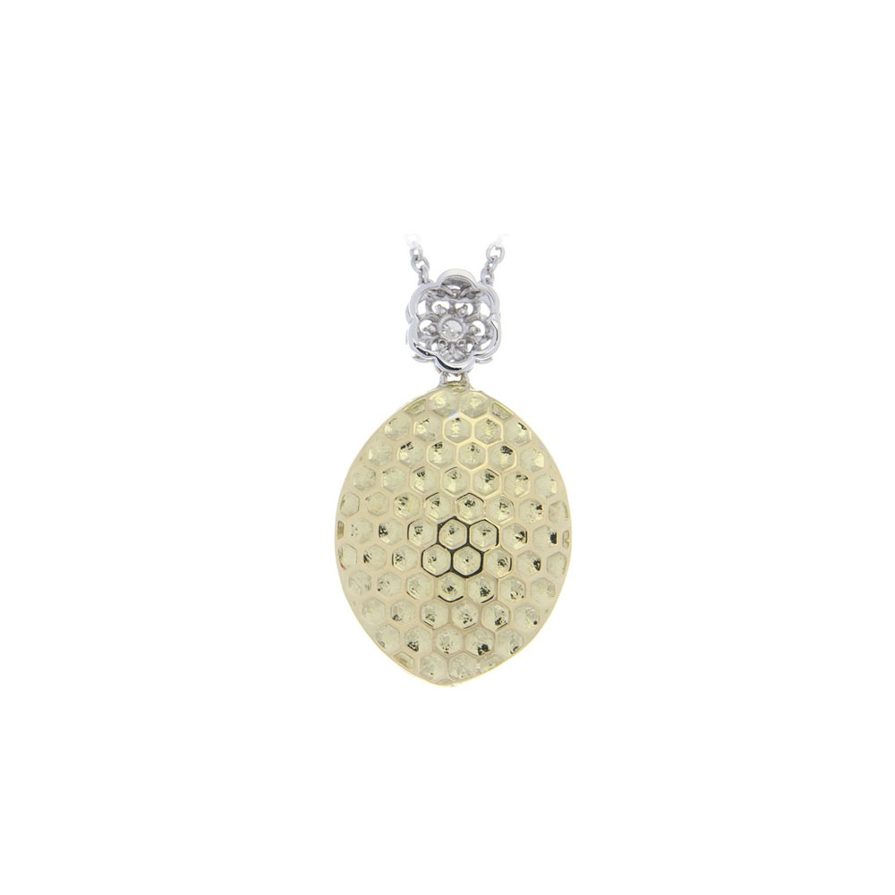 Ladybird Diamond & Gold Necklace 18K 