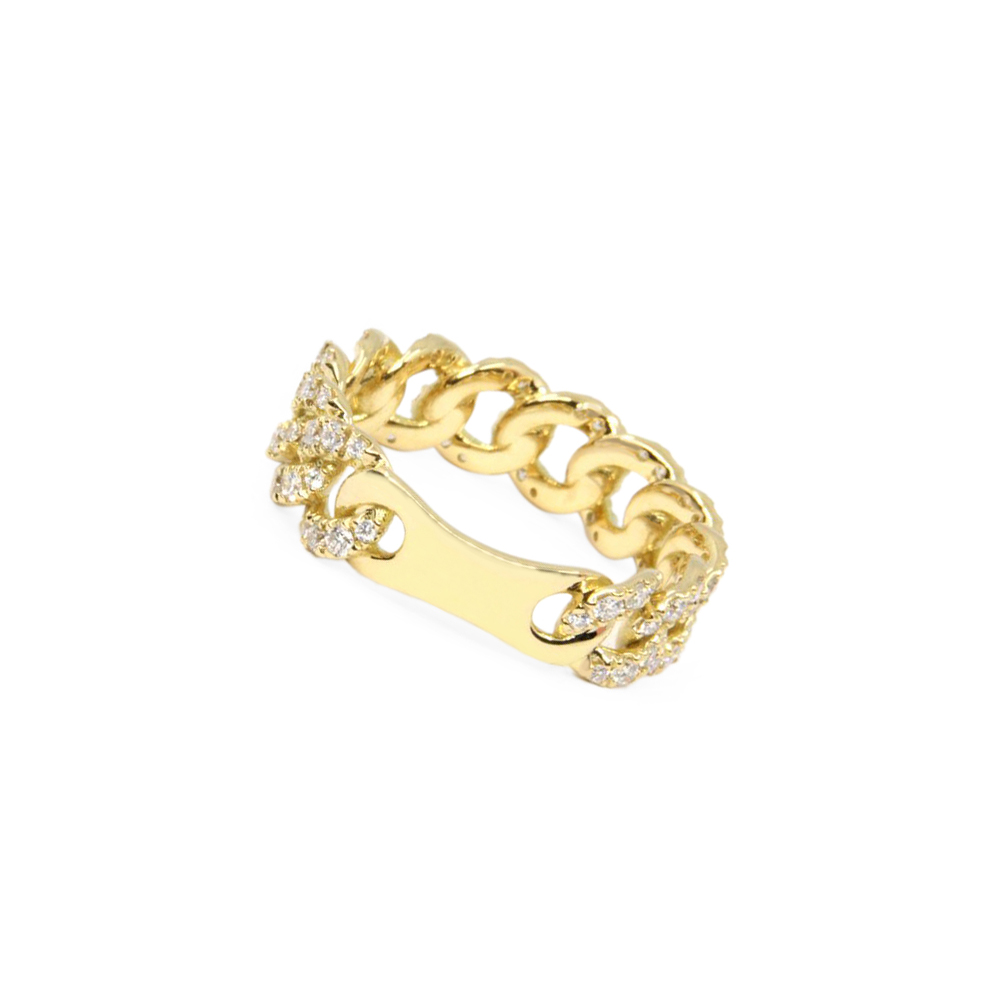 Alluring Cuban Style  Ring