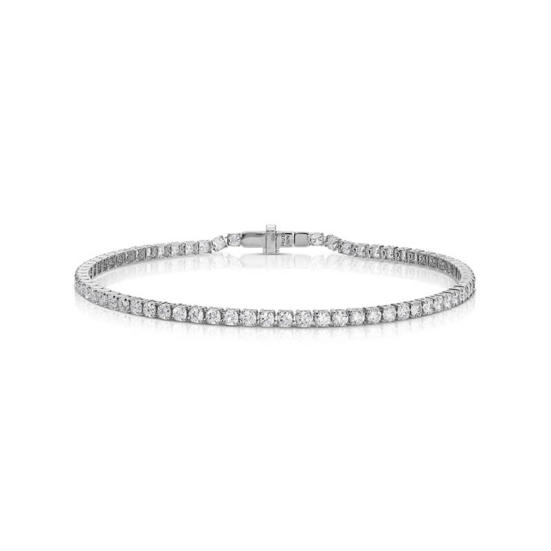 Single Line Ultra Light Tennis Bracelet (2.10mm)