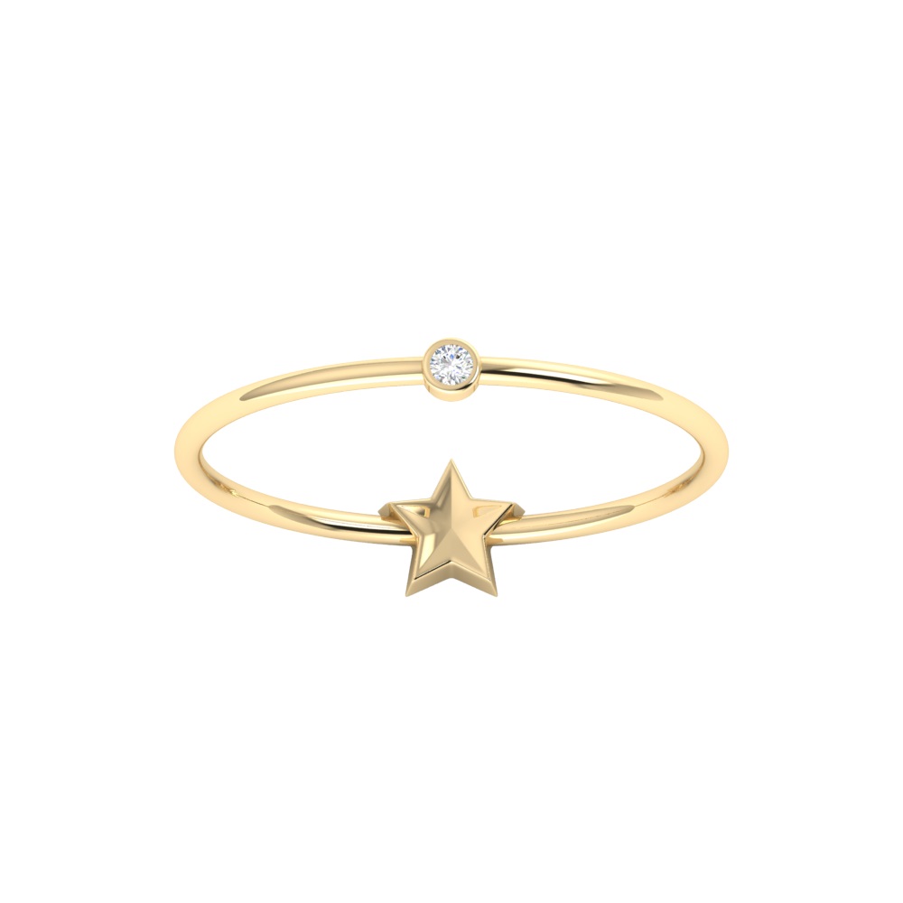 Shining Star Diamond Ring